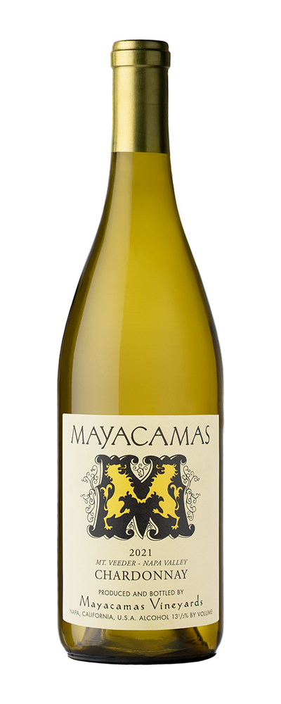 Mayacamas 2021 Chardonnay bottle