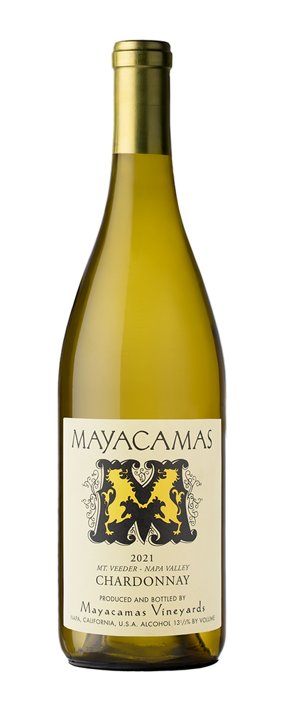 Mayacamas 2021 Chardonnay bottle