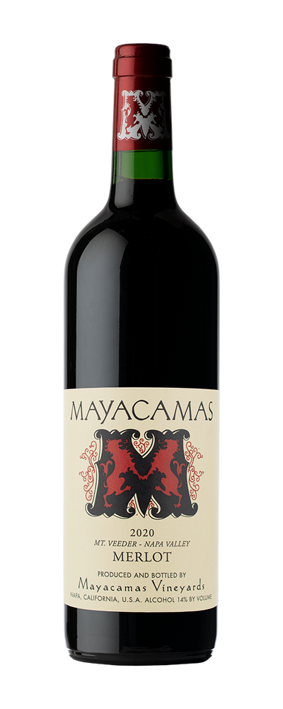Mayacamas 2020 Merlot bottle